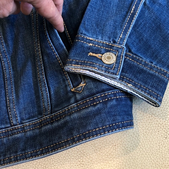 Talbots NWT blue denim jean jacket - Picture 6 of 8